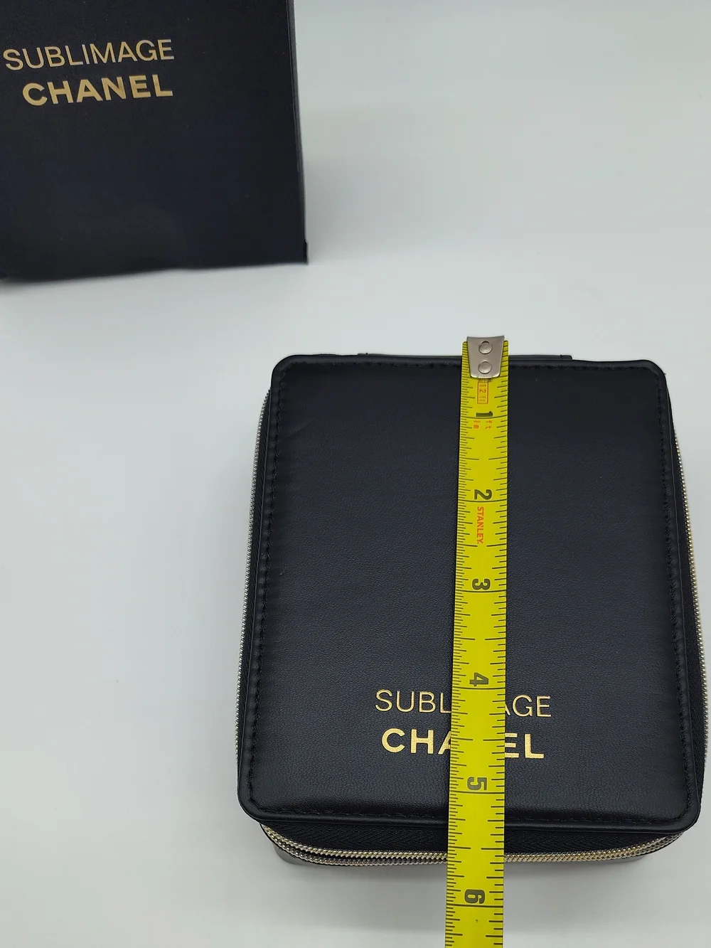 CHANEL SUBLIMAGE Black Vanity Case Jewelry Travel Organizer Beauty Case NIB NWT